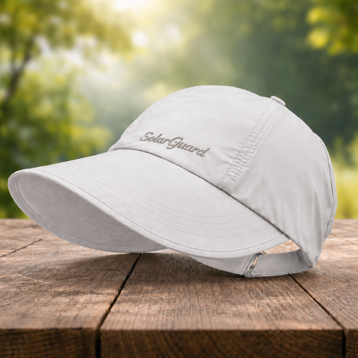 SolarGuard™ Wide Brim Sun Cap UPF 50+